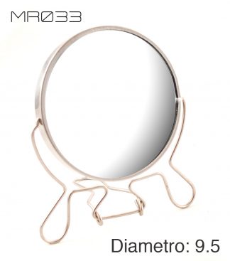 Espejo Marco metal MR033 9.5 cm